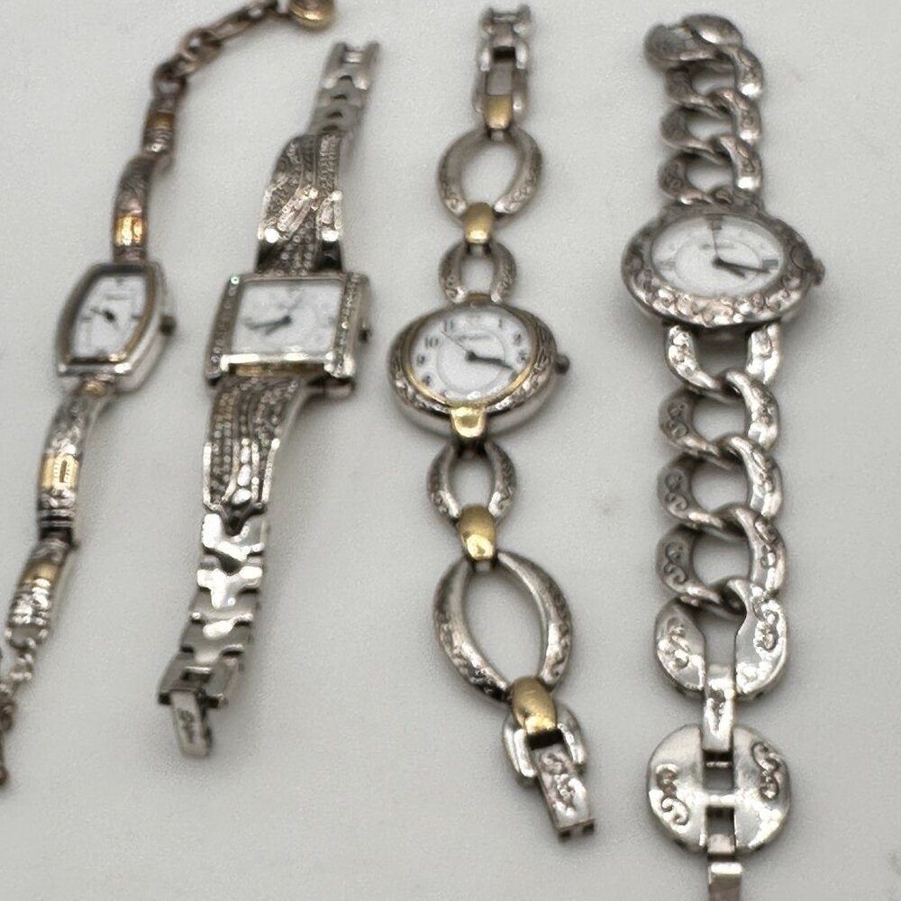 Brighton Watch Lot 4 San Dimas Linx Alta Venezia Silver Gold Plated Part Repair